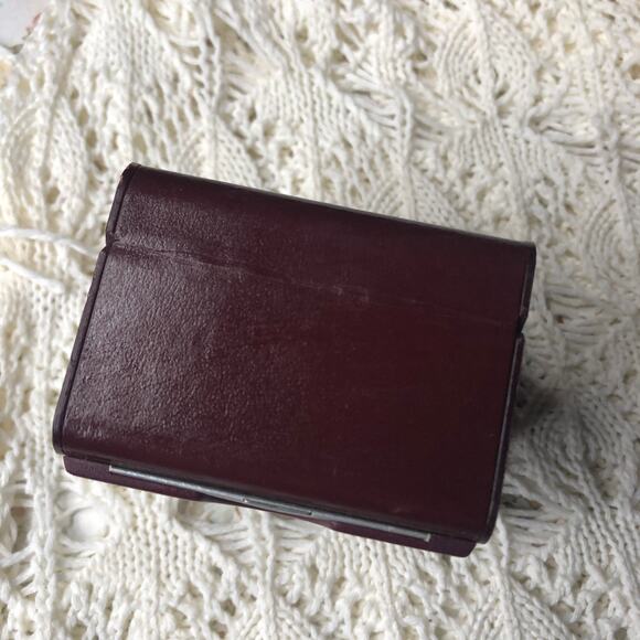 Vintage Gruen Red Original Wrist Watch Display Storage Box Case - Picture 6 of 16